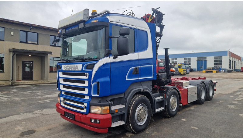 Scania R500 8X4 Epsilon E250Z95 - Hákový nosič kontejnerů, Auto s hydraulickou rukou: obrázek 3 Scania R500 8X4 Epsilon E250Z95 - Hákový nosič kontejnerů, Auto s hydraulickou rukou: obrázek 3