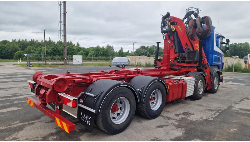 Scania R500 8X4 Epsilon E250Z95 - Hákový nosič kontejnerů, Auto s hydraulickou rukou: obrázek 5 Scania R500 8X4 Epsilon E250Z95 - Hákový nosič kontejnerů, Auto s hydraulickou rukou: obrázek 5