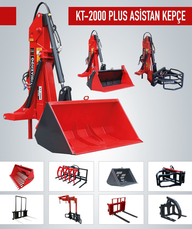 Novatar Tractor Rear Loader - Traktor: obrázek 1 Novatar Tractor Rear Loader - Traktor: obrázek 1