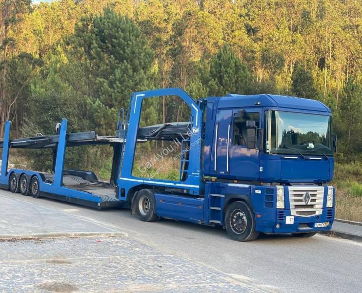 Renault Magnum 480 DXI - Přepravník automobilů, Návěs na přepravu automobilů: obrázek 1 Renault Magnum 480 DXI - Přepravník automobilů, Návěs na přepravu automobilů: obrázek 1