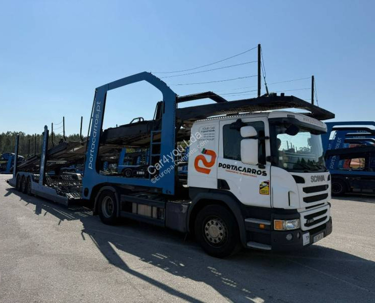 Scania P 450 - Přepravník automobilů, Návěs na přepravu automobilů: obrázek 1 Scania P 450 - Přepravník automobilů, Návěs na přepravu automobilů: obrázek 1