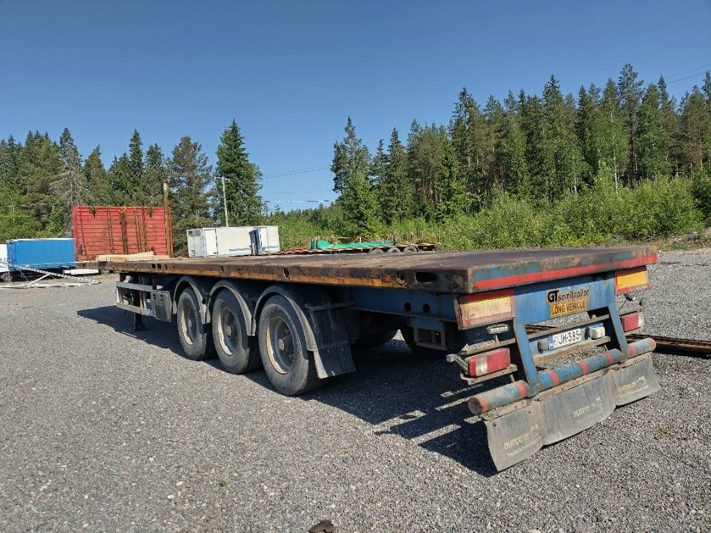 GT trailer Vahva tasalava,hyvillä sidontapisteillä - Návěs valník/ Plato: obrázek 1 GT trailer Vahva tasalava,hyvillä sidontapisteillä - Návěs valník/ Plato: obrázek 1