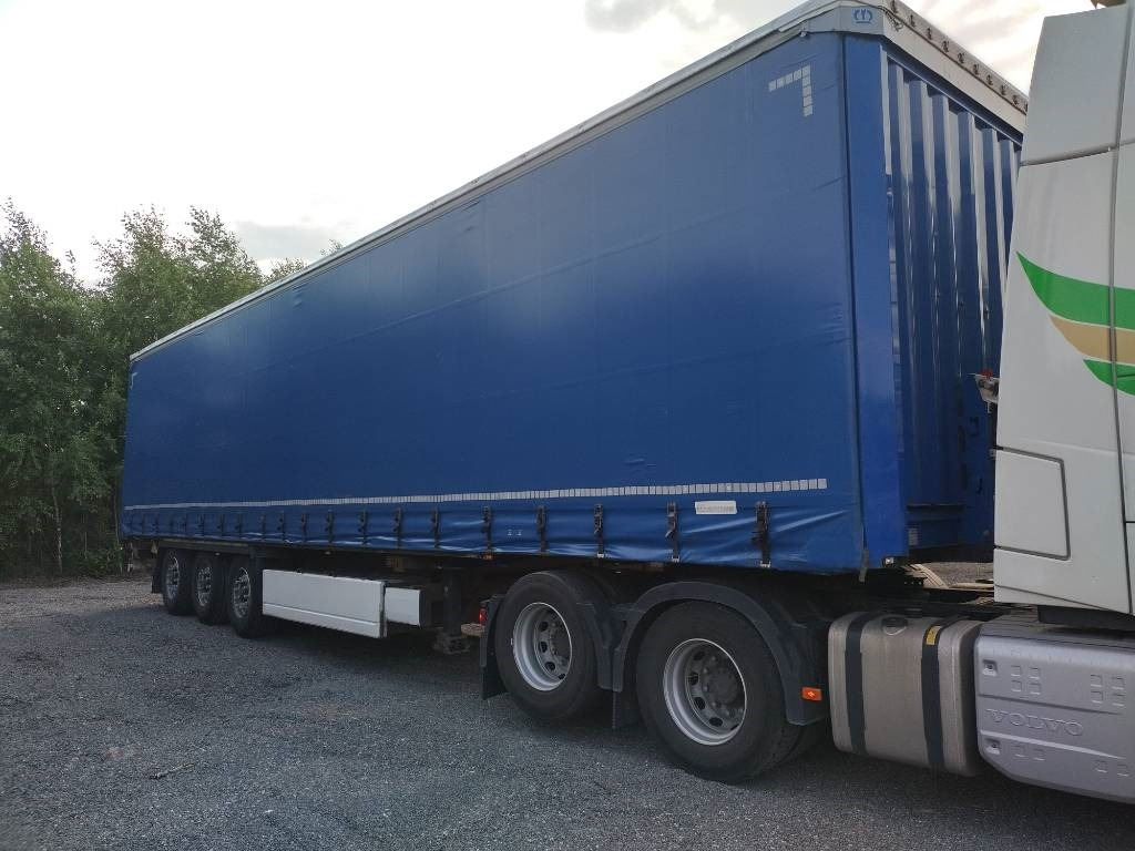 Krone vyökapelli, 2,87 sisäkork.,Nordic 16tn kaula - Plachtový návěs: obrázek 1 Krone vyökapelli, 2,87 sisäkork.,Nordic 16tn kaula - Plachtový návěs: obrázek 1