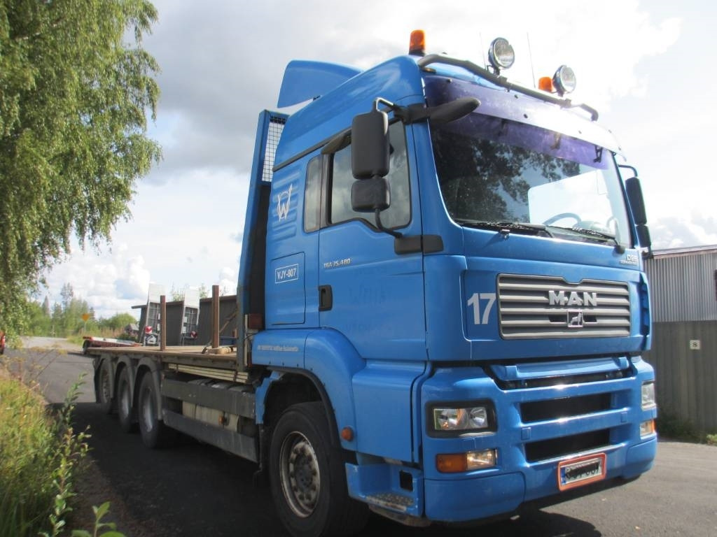 MAN 33.480 8x4 rahtilavalla,jatkoperä - Nákladní automobil valníkový/ Plošinový: obrázek 2 MAN 33.480 8x4 rahtilavalla,jatkoperä - Nákladní automobil valníkový/ Plošinový: obrázek 2