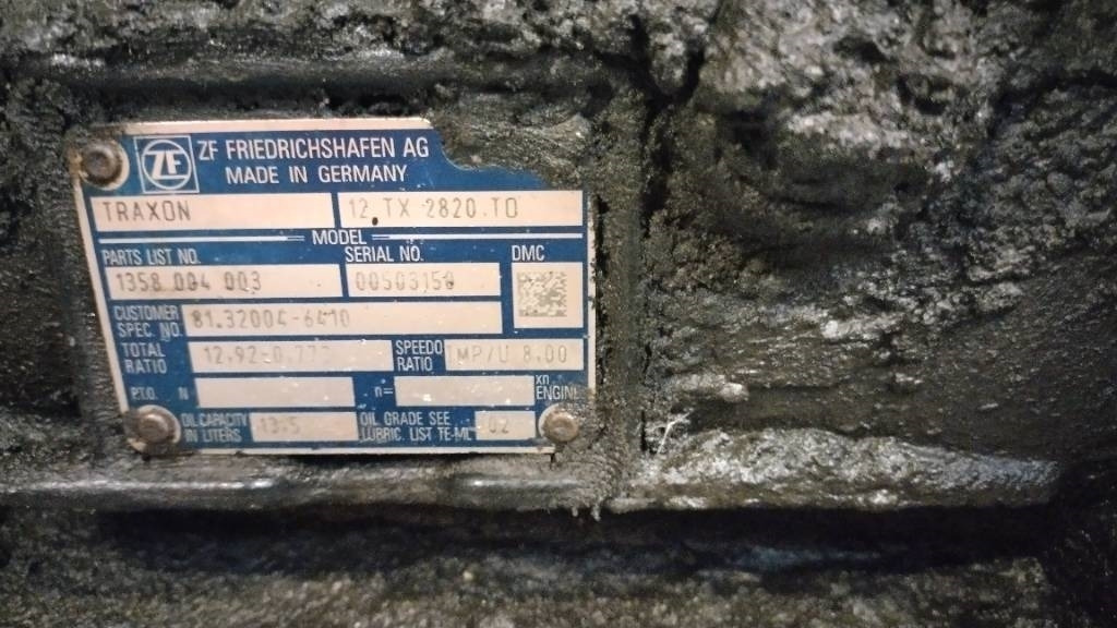 MAN ZF Traxon 12TX2820 TO - Převodovka pro Nákladní auto: obrázek 4 MAN ZF Traxon 12TX2820 TO - Převodovka pro Nákladní auto: obrázek 4