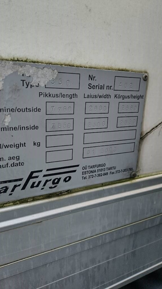 Scania P94 kokosivuaukeva kori+pl-nostin - Skříňový nákladní auto: obrázek 4 Scania P94 kokosivuaukeva kori+pl-nostin - Skříňový nákladní auto: obrázek 4