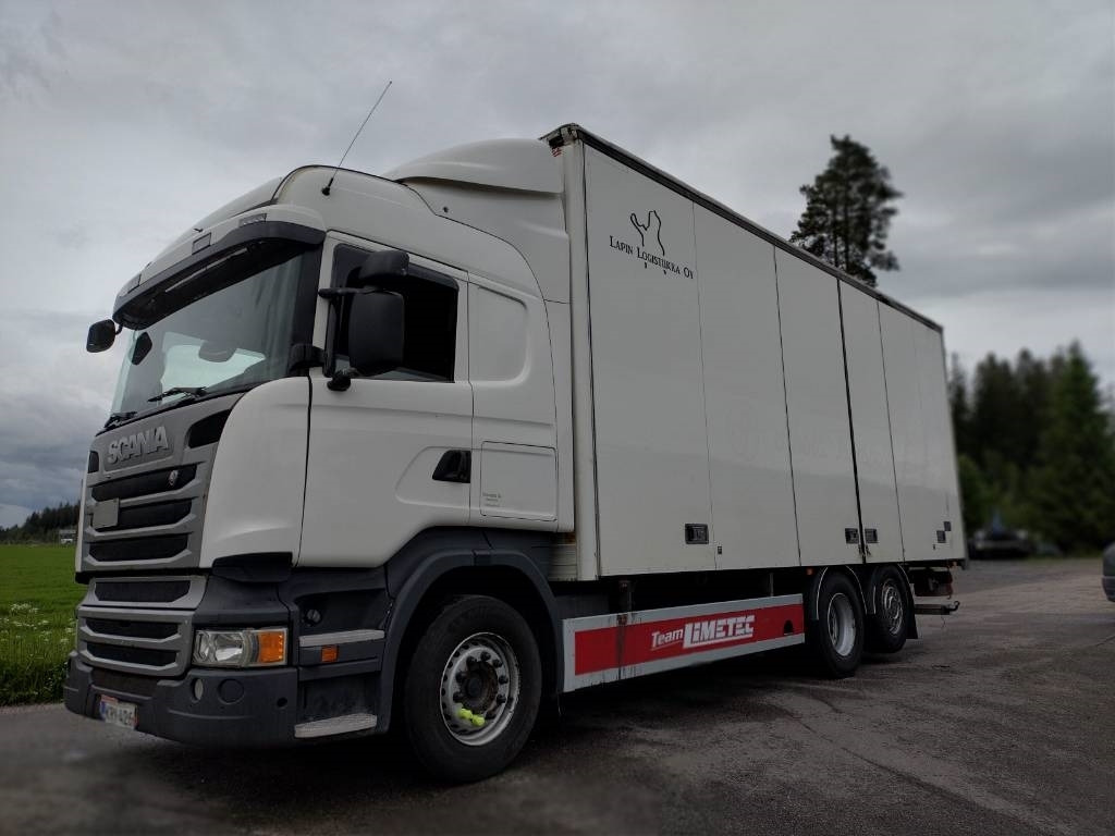 Scania R480 6x2 limetec kokosivuauk kori,liukukatto - Skříňový nákladní auto: obrázek 1 Scania R480 6x2 limetec kokosivuauk kori,liukukatto - Skříňový nákladní auto: obrázek 1