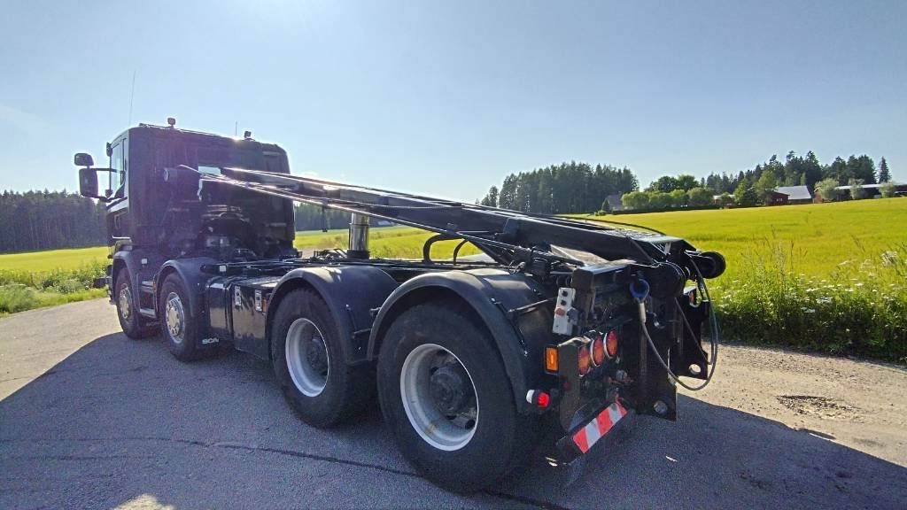Ramenový nosič kontajnerov Scania R490 8x4 multilift vaijerilaite,napaperät: obrázek 12