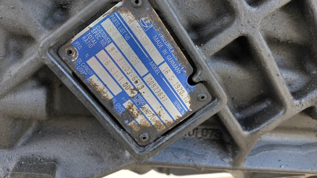 ZF 16s1920 TD vaihteisto - Převodovka pro Nákladní auto: obrázek 3 ZF 16s1920 TD vaihteisto - Převodovka pro Nákladní auto: obrázek 3