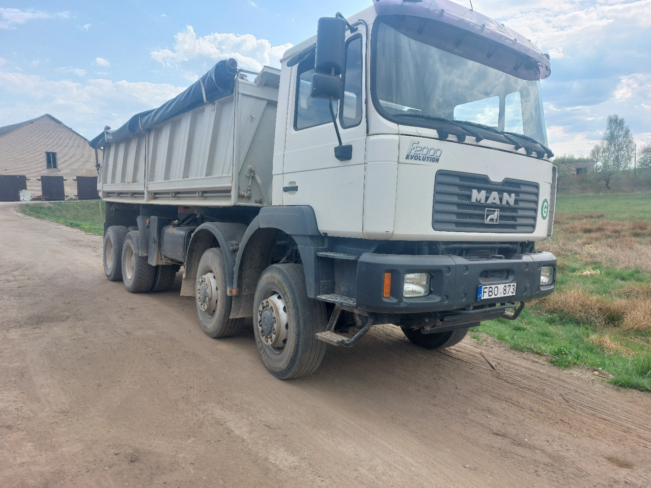 MAN 35.414 8X6 - Sklápěč: obrázek 1 MAN 35.414 8X6 - Sklápěč: obrázek 1