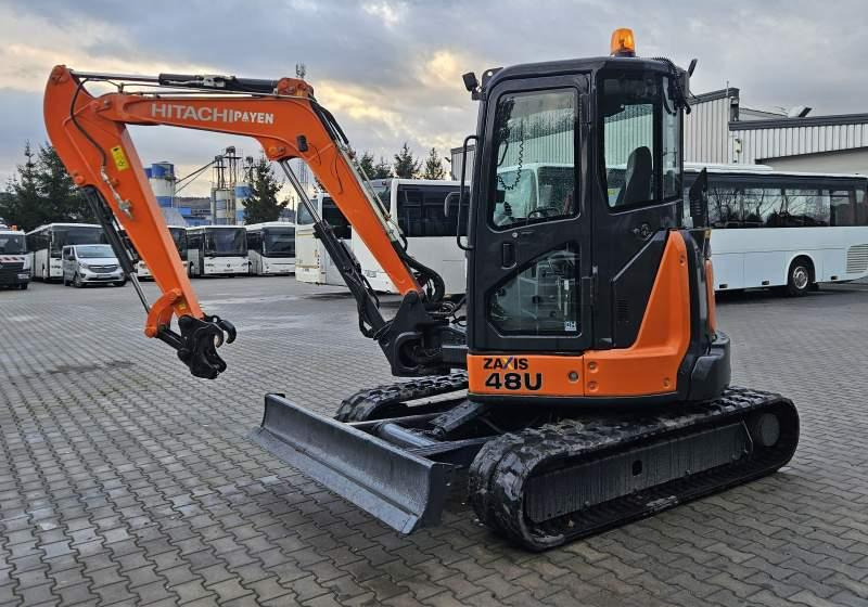 Hitachi ZX48U-5A CLR / 3 ŁYŻKI / SPROWADZONA / 2 300 MTH - Pásové rýpadlo: obrázek 1 Hitachi ZX48U-5A CLR / 3 ŁYŻKI / SPROWADZONA / 2 300 MTH - Pásové rýpadlo: obrázek 1