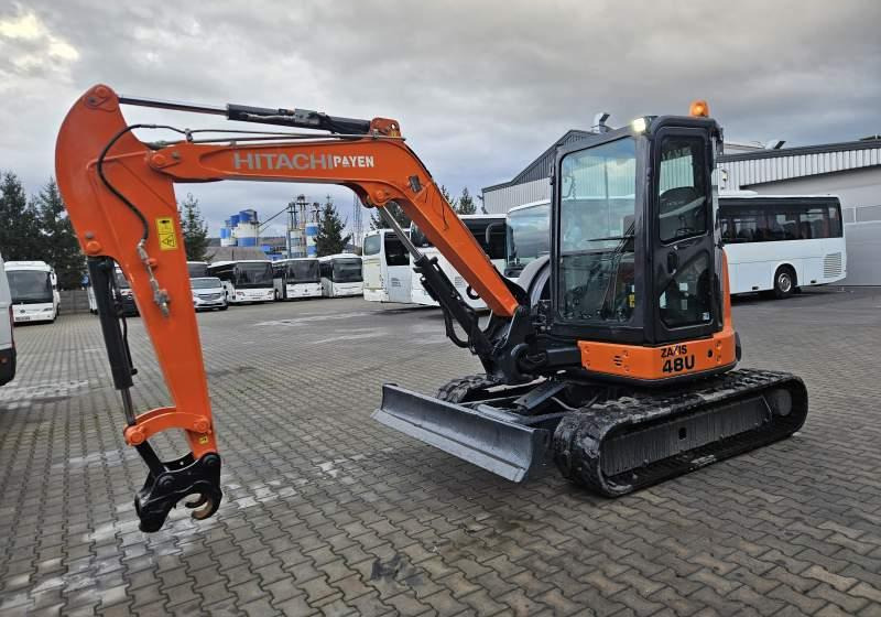Pásové rýpadlo Hitachi ZX48U-5A CLR / 3 ŁYŻKI / SPROWADZONA / 2 300 MTH: obrázek 15