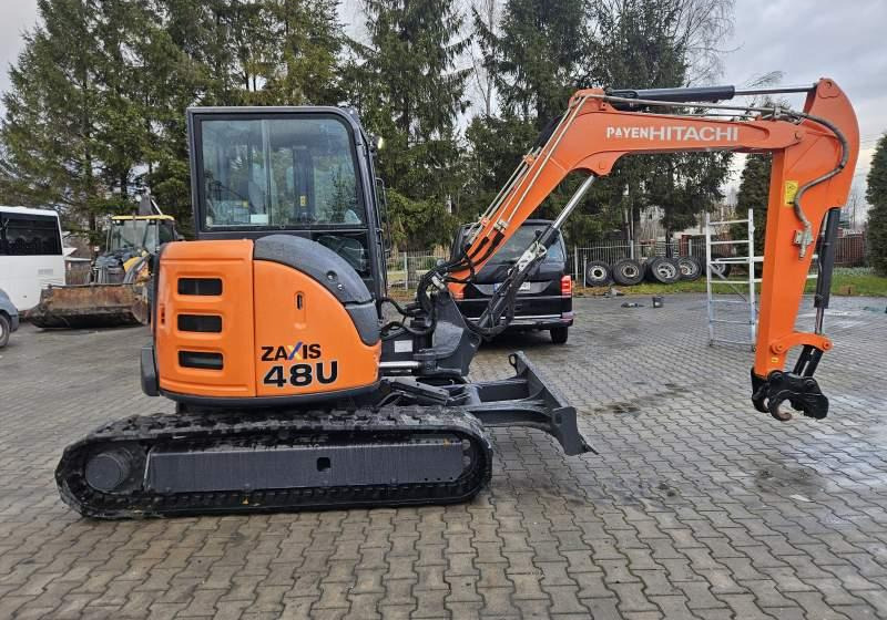 Pásové rýpadlo Hitachi ZX48U-5A CLR / 3 ŁYŻKI / SPROWADZONA / 2 300 MTH: obrázek 20