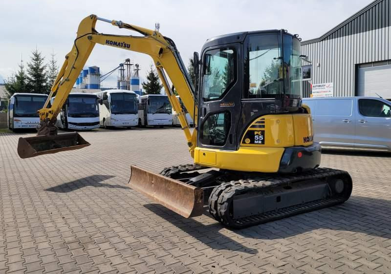 Komatsu PC55MR-3 / SPROWADZONA / 4 380 MTH - Pásové rýpadlo: obrázek 4 Komatsu PC55MR-3 / SPROWADZONA / 4 380 MTH - Pásové rýpadlo: obrázek 4