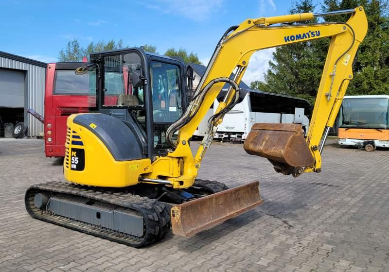 Komatsu PC55MR-3 / SPROWADZONA / 4 380 MTH - Pásové rýpadlo: obrázek 2 Komatsu PC55MR-3 / SPROWADZONA / 4 380 MTH - Pásové rýpadlo: obrázek 2