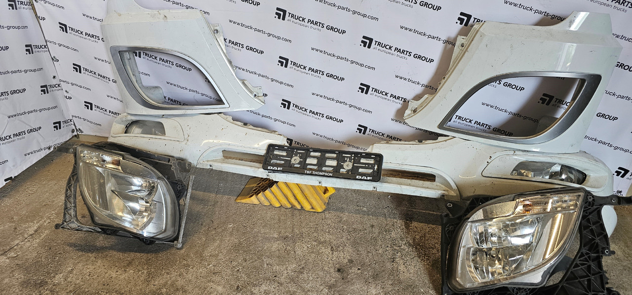 DAF DAF XF 106 EURO6 emission front parts set, bumper set, lamps, brackets, plastic body panels set, step wells, fenders, handles andunit 1953385, 1880378, 1880379, 1933685, 1948243, 1948244, 18288 - Náhradní díly: obrázek 1 DAF DAF XF 106 EURO6 emission front parts set, bumper set, lamps, brackets, plastic body panels set, step wells, fenders, handles andunit 1953385, 1880378, 1880379, 1933685, 1948243, 1948244, 18288 - Náhradní díly: obrázek 1