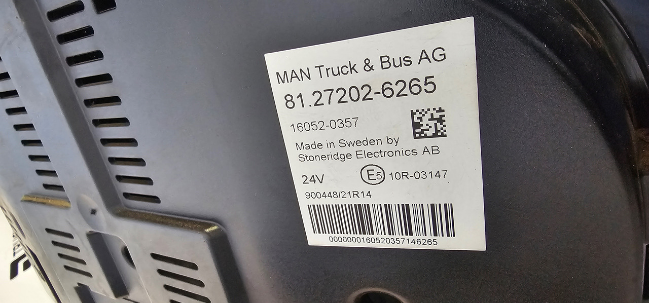 MAN MAN TGX / TGS EURO6 instrument panel, dashboard, information panel, instrument cluster 81272026265, 81258077136, 81272026268, 81258077149, 81258077142, 81272026252, 81272026254, 81258077138, 812720262 - Náhradní díly pro Nákladní auto: obrázek 3 MAN MAN TGX / TGS EURO6 instrument panel, dashboard, information panel, instrument cluster 81272026265, 81258077136, 81272026268, 81258077149, 81258077142, 81272026252, 81272026254, 81258077138, 812720262 - Náhradní díly pro Nákladní auto: obrázek 3