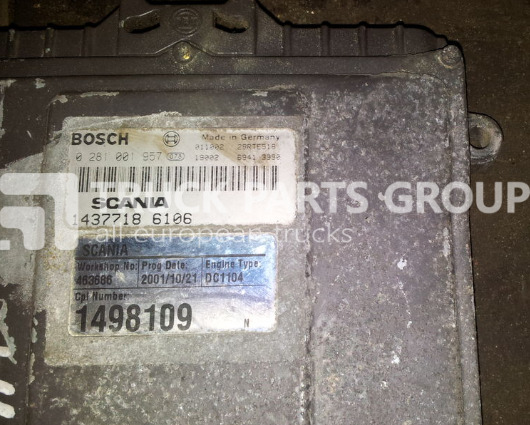 SCANIA engine control unit EDC, ECU, EMS, electronic control unit, 1437 control unit - Řídicí blok pro Nákladní auto: obrázek 1 SCANIA engine control unit EDC, ECU, EMS, electronic control unit, 1437 control unit - Řídicí blok pro Nákladní auto: obrázek 1