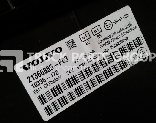 VOLVO 20466984 instrument cluster, combination kit, dashboard, 2 dashboard - Palubní deska pro Nákladní auto: obrázek 3 VOLVO 20466984 instrument cluster, combination kit, dashboard, 2 dashboard - Palubní deska pro Nákladní auto: obrázek 3