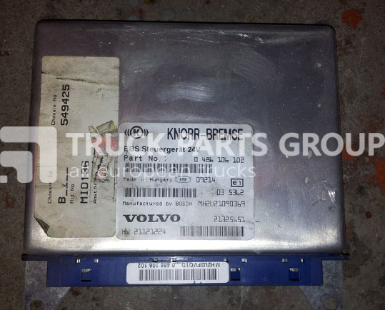 VOLVO FH13, FM13, EBS control unit, EURO 4, EURO 5, electronic brake c control unit - Řídicí blok pro Nákladní auto: obrázek 1 VOLVO FH13, FM13, EBS control unit, EURO 4, EURO 5, electronic brake c control unit - Řídicí blok pro Nákladní auto: obrázek 1