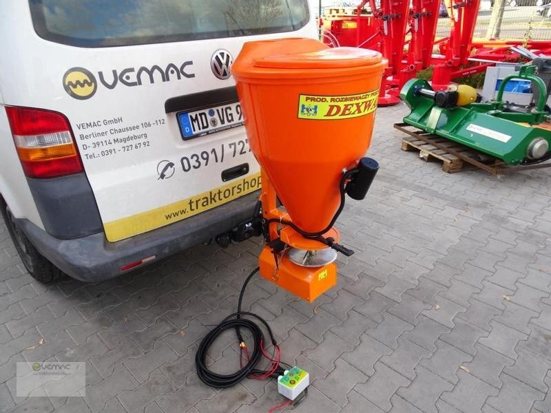 Dexwal Salt Drog 100 Liter Streuer ATV Radlader PKW Elektro NEU - Sypač písku/ Soli: obrázek 1 Dexwal Salt Drog 100 Liter Streuer ATV Radlader PKW Elektro NEU - Sypač písku/ Soli: obrázek 1