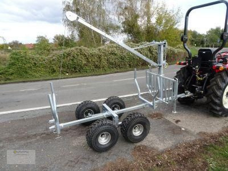 Vemac ATV Quad 2ton Rückewagen Holzrückewagen Forst Kran Traktor Kipper - Vyvážecí přívěs: obrázek 1 Vemac ATV Quad 2ton Rückewagen Holzrückewagen Forst Kran Traktor Kipper - Vyvážecí přívěs: obrázek 1