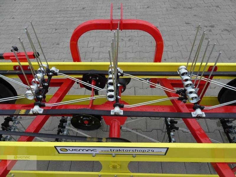 Nový Obraceč/ Shrnovač Vemac Heuwender 210-250cm Bandheuwender Schwader Wender NEU: obrázek 14