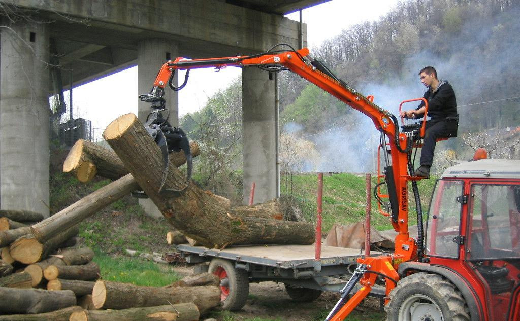 Gru- caricatore forestale PAS350 - Hydraulická ruka pro Lesní technika: obrázek 4 Gru- caricatore forestale PAS350 - Hydraulická ruka pro Lesní technika: obrázek 4