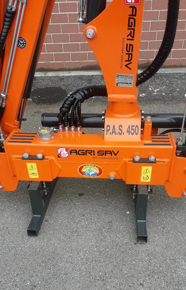 Gru - caricatore forestale PAS450 da rimorchio - Hydraulická ruka pro Lesní technika: obrázek 4 Gru - caricatore forestale PAS450 da rimorchio - Hydraulická ruka pro Lesní technika: obrázek 4