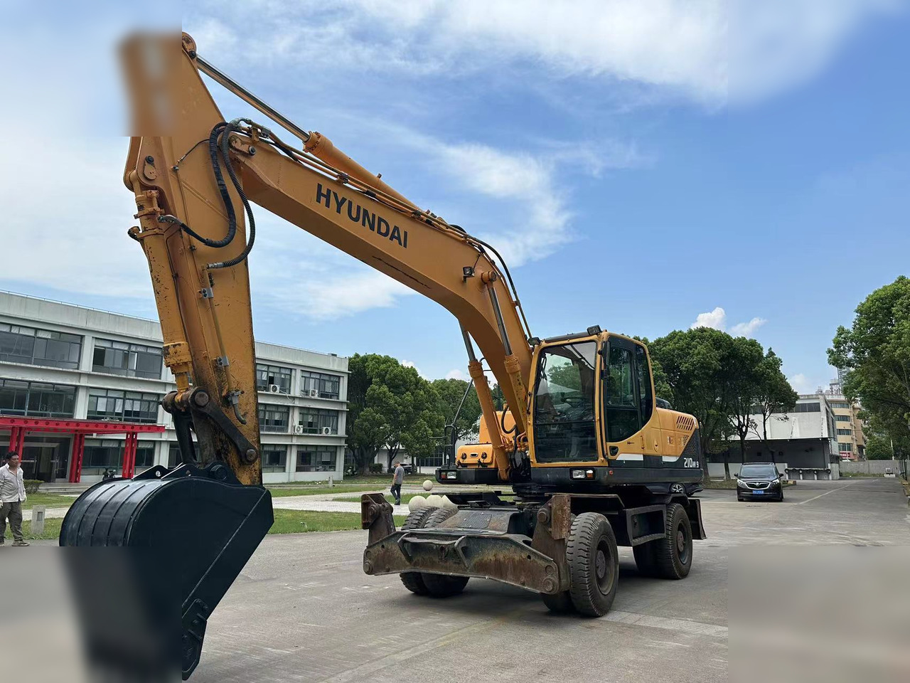 HYUNDAI ROBEX 210W-9 - Kolesové rýpadlo: obrázek 1 HYUNDAI ROBEX 210W-9 - Kolesové rýpadlo: obrázek 1