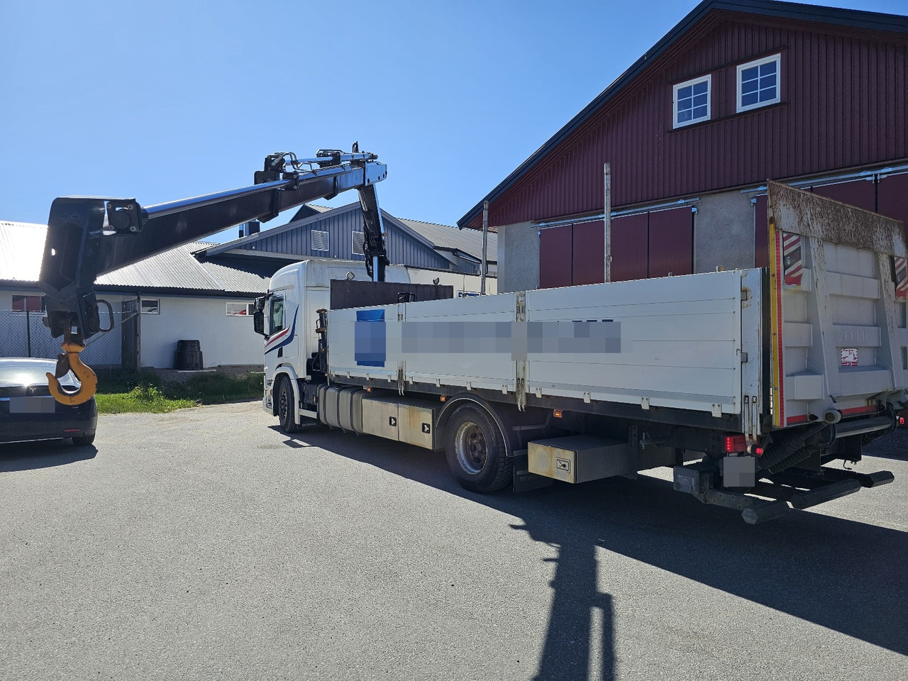 Scania P320 - Nákladní automobil valníkový/ Plošinový, Auto s hydraulickou rukou: obrázek 4 Scania P320 - Nákladní automobil valníkový/ Plošinový, Auto s hydraulickou rukou: obrázek 4