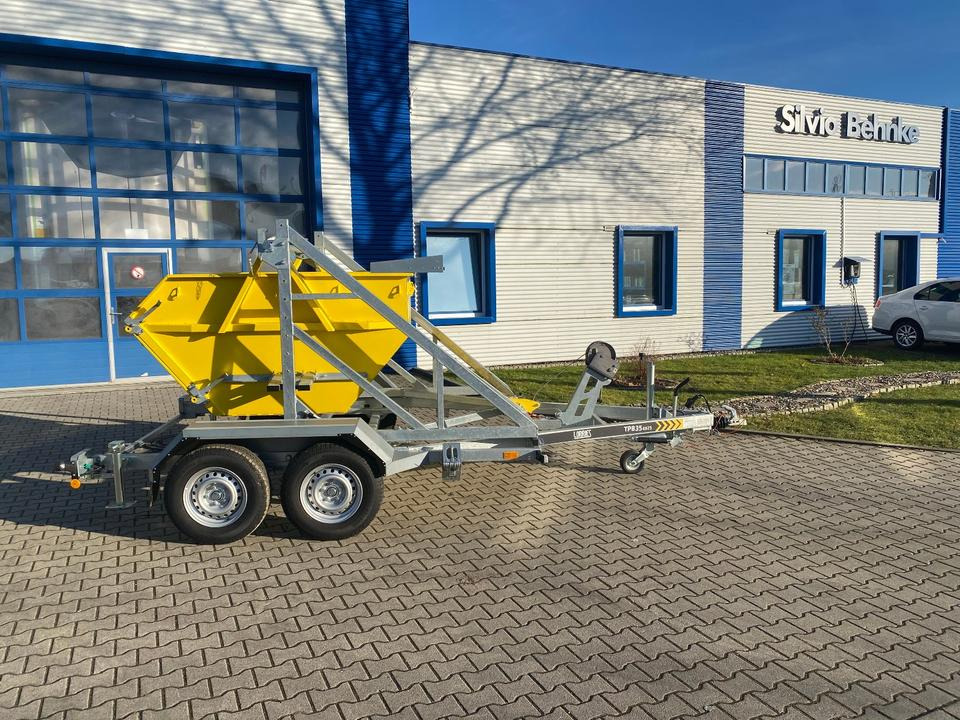 Lorries Kabelanhänger mit Baucontainer 3500KG *INKL.19% MWST*SOFORT VERFÜGBAR!* - Kabelový přívěs: obrázek 2 Lorries Kabelanhänger mit Baucontainer 3500KG *INKL.19% MWST*SOFORT VERFÜGBAR!* - Kabelový přívěs: obrázek 2