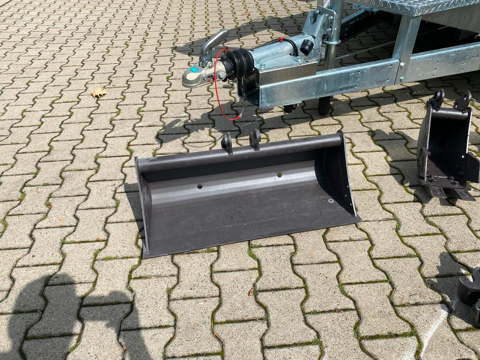 Mini rýpadlo, Přívěs Minibagger BK1300JSR + Anhänger + Zubehör *INKL.19% MWST*BERGER KRAUS*KUBOTA*JOYSTICK*SCHENKWARM*SOFORT!*: obrázek 15