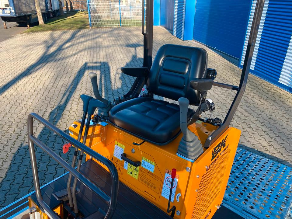 Mini rýpadlo, Přívěs Minibagger BK1500JS + Anhänger + Zubehör *INKL.19% MWST*KUBOTA*BERGER KRAUS*JOYSTICK*ZUBEHÖRPAKET GROß*SOFORT!*: obrázek 7