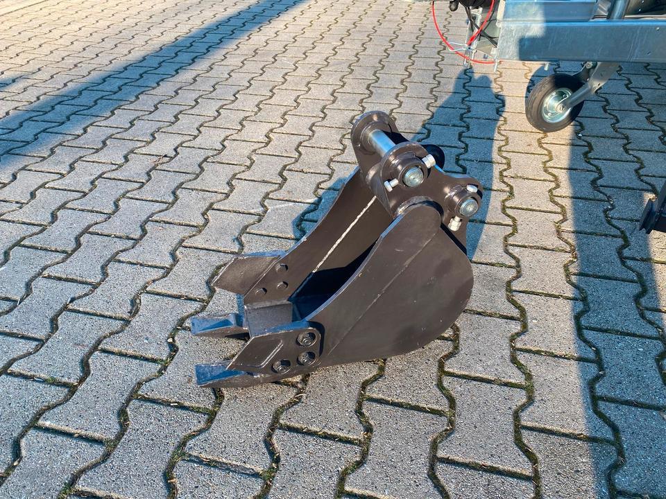 Mini rýpadlo, Přívěs Minibagger BK1500JS + Anhänger + Zubehör *INKL.19% MWST*KUBOTA*BERGER KRAUS*JOYSTICK*ZUBEHÖRPAKET GROß*SOFORT!*: obrázek 16