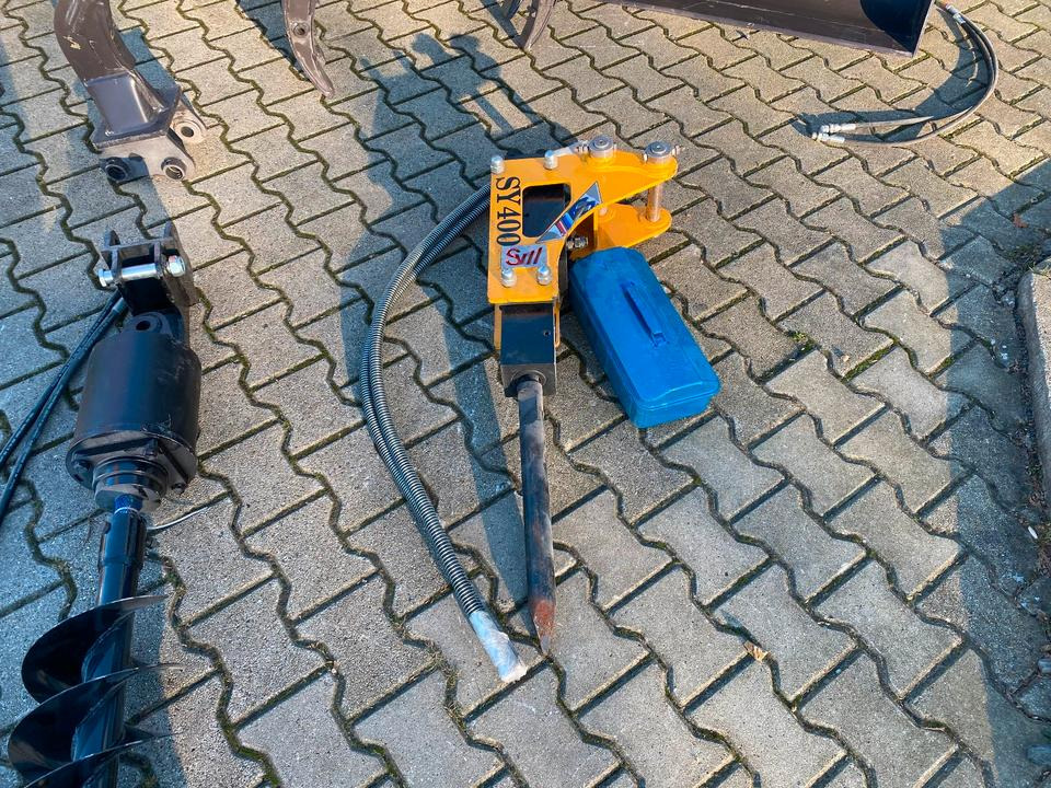 Mini rýpadlo, Přívěs Minibagger BK1500JS + Anhänger + Zubehör *INKL.19% MWST*KUBOTA*BERGER KRAUS*JOYSTICK*ZUBEHÖRPAKET GROß*SOFORT!*: obrázek 19
