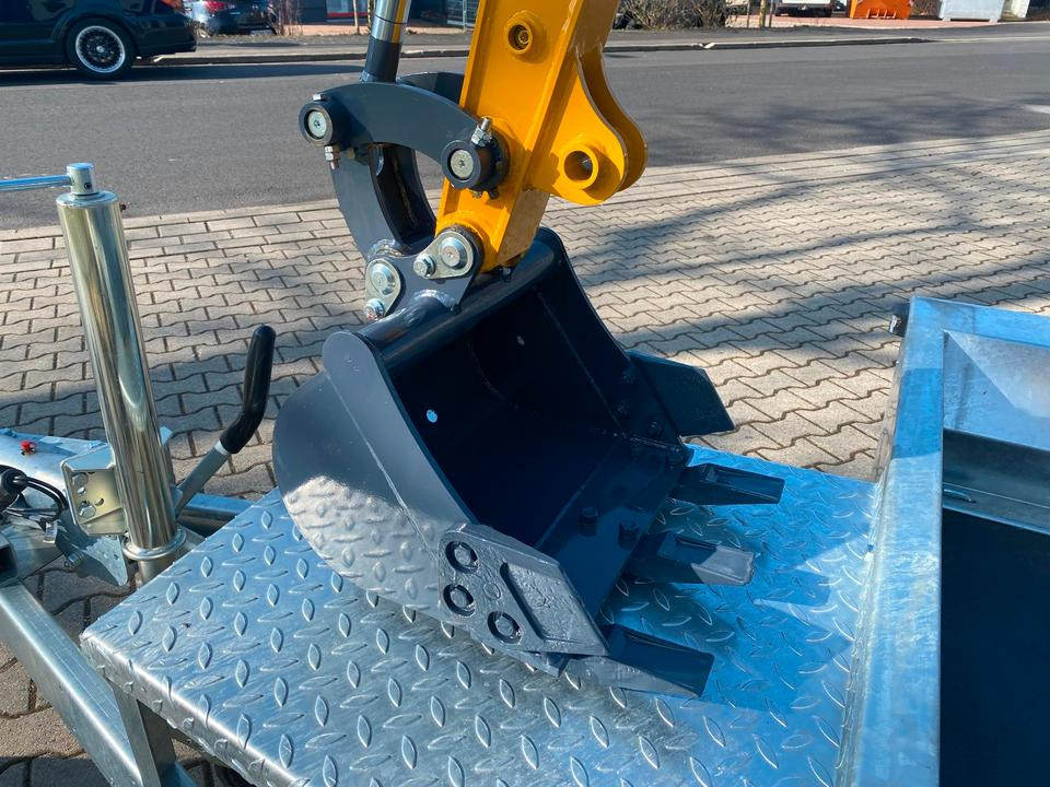 Mini rýpadlo Minibagger BK950KS + Tieflader + Zubehör *INKL.19% MWST*BERGER KRAUS*KABINE*SOFORT!*: obrázek 11