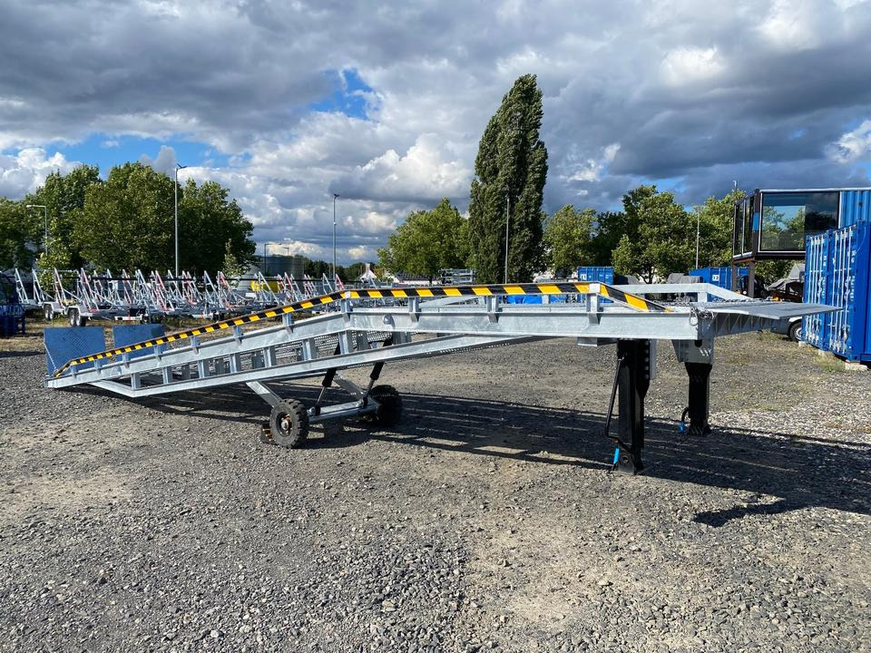Verladerampe 8t Verzinkt Containerrampe LKW Rampe Vorführmodell *INKL.19% MWST*SOFORT VERFÜGBAR!* - Nájezdová rampa: obrázek 2 Verladerampe 8t Verzinkt Containerrampe LKW Rampe Vorführmodell *INKL.19% MWST*SOFORT VERFÜGBAR!* - Nájezdová rampa: obrázek 2