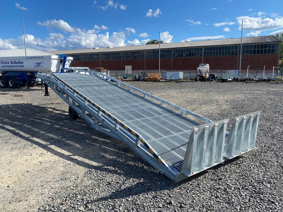 Verladerampe 8t Verzinkt Containerrampe LKW Rampe Vorführmodell inkl. Gratis Lieferung *INKL.19% MWST*SOFORT!* - Nájezdová rampa: obrázek 5 Verladerampe 8t Verzinkt Containerrampe LKW Rampe Vorführmodell inkl. Gratis Lieferung *INKL.19% MWST*SOFORT!* - Nájezdová rampa: obrázek 5