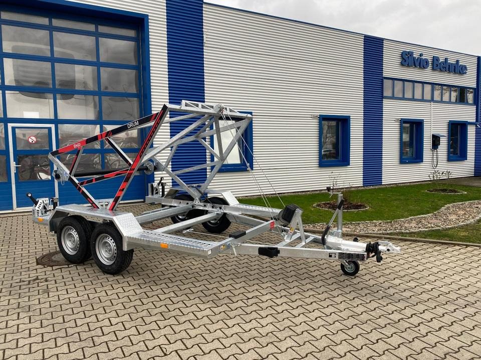 Kabelový přívěs Vermietung / Kabelanhänger 2700KG / Nutzlast 2040KG / Kabeltrommel-Anhänger / Glasfaser/ 1 Woche: obrázek 10