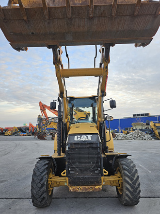 Rýpadlo-nakladač CAT 428F2: obrázek 18 Rýpadlo-nakladač CAT 428F2: obrázek 18