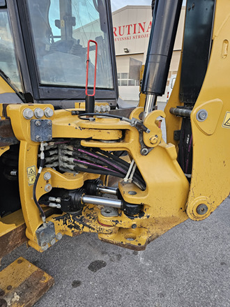 Rýpadlo-nakladač CAT 428F2: obrázek 13 Rýpadlo-nakladač CAT 428F2: obrázek 13