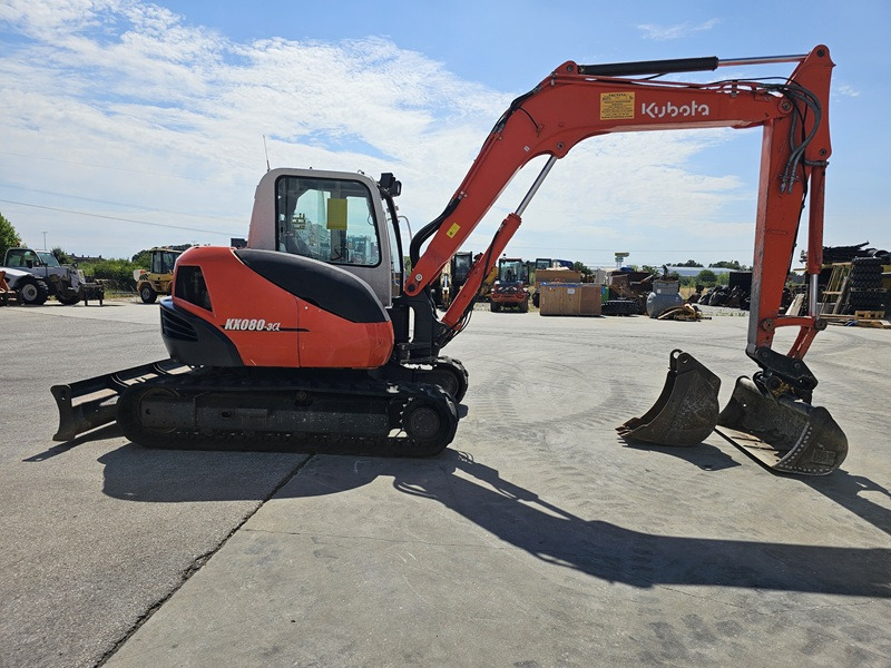 KUBOTA KX080-3 - Mini rýpadlo: obrázek 5 KUBOTA KX080-3 - Mini rýpadlo: obrázek 5
