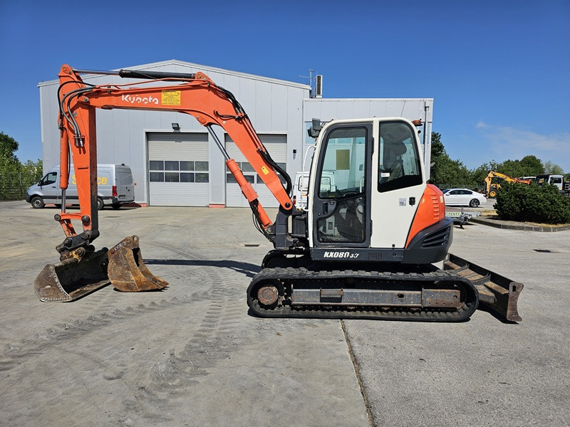 KUBOTA KX080-3 - Mini rýpadlo: obrázek 2 KUBOTA KX080-3 - Mini rýpadlo: obrázek 2
