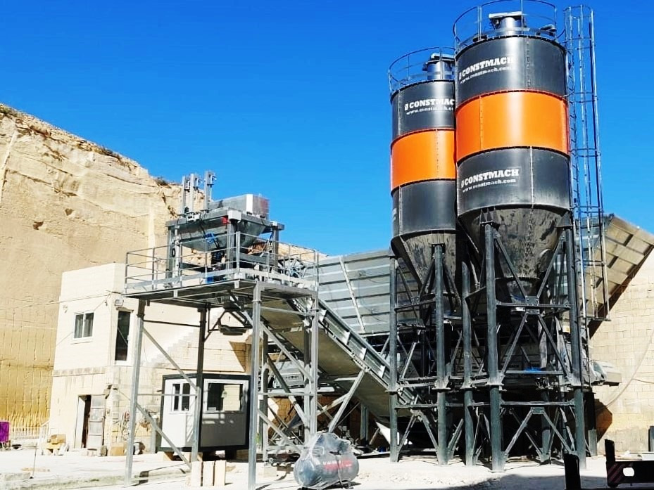 Constmach 100 m³/h Dry Type Concrete Batching Plant - Betonárna: obrázek 1 Constmach 100 m³/h Dry Type Concrete Batching Plant - Betonárna: obrázek 1