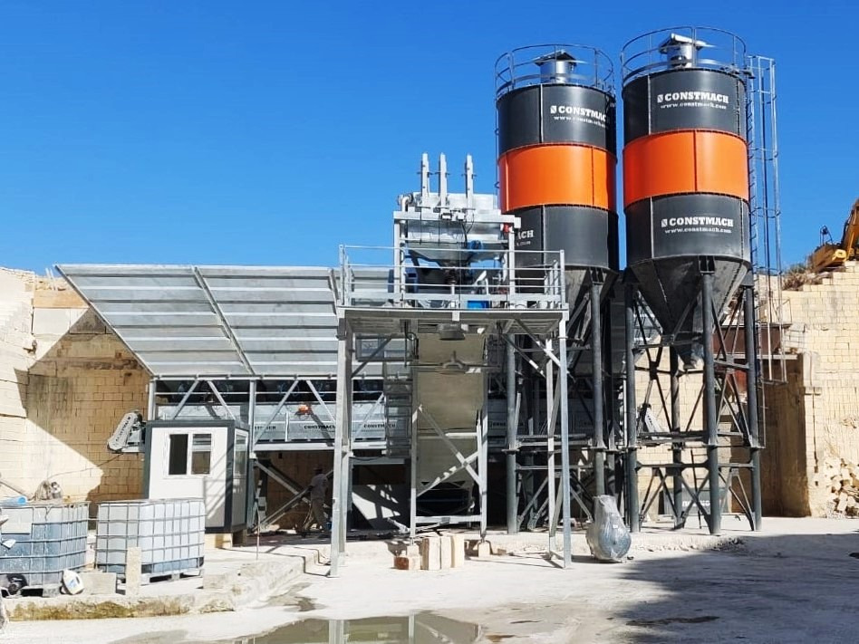 Constmach 100 m³/h Dry Type Concrete Batching Plant - Betonárna: obrázek 4 Constmach 100 m³/h Dry Type Concrete Batching Plant - Betonárna: obrázek 4