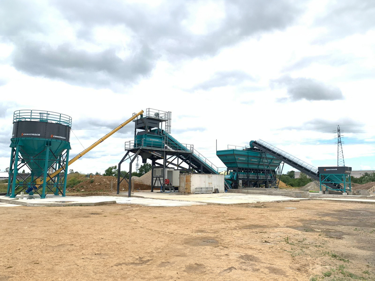 Constmach 120 m³/h Mobile Concrete Batching Plant - Betonárna: obrázek 1 Constmach 120 m³/h Mobile Concrete Batching Plant - Betonárna: obrázek 1