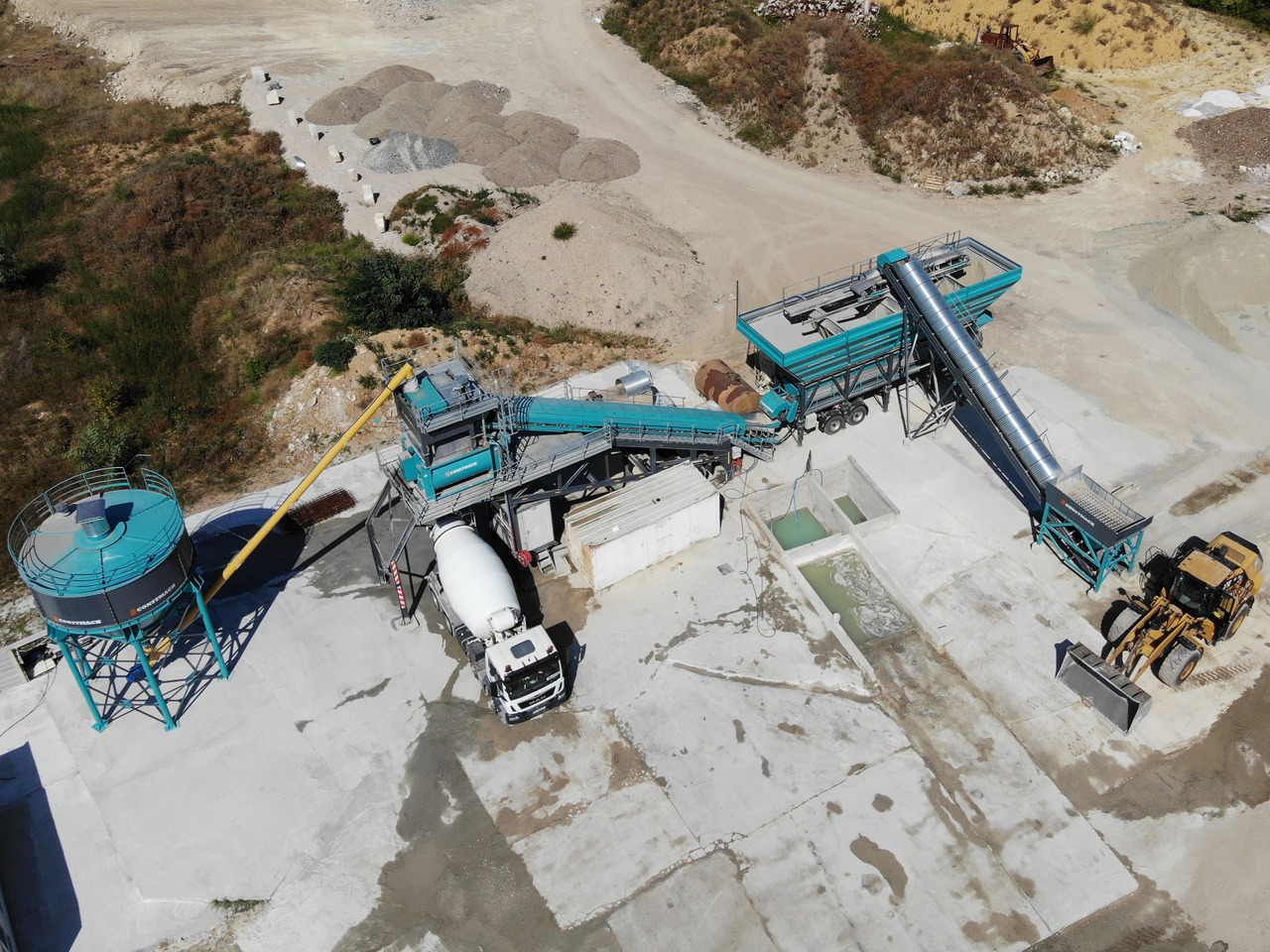 Constmach 120 m³/h Mobile Concrete Batching Plant - Betonárna: obrázek 3 Constmach 120 m³/h Mobile Concrete Batching Plant - Betonárna: obrázek 3