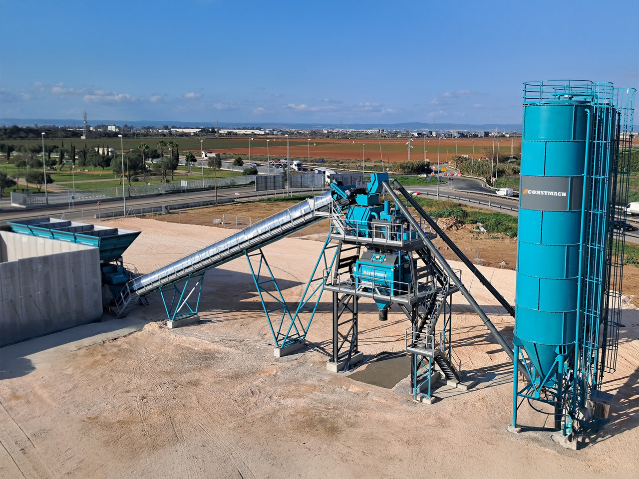 Constmach 120 m³/h Stationary Concrete Batching Plant - Betonárna: obrázek 2 Constmach 120 m³/h Stationary Concrete Batching Plant - Betonárna: obrázek 2