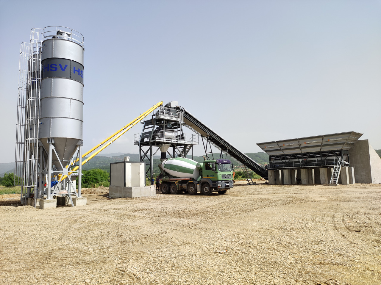 Constmach 160 m³/h Stationary Concrete Batching Plant - Betonárna: obrázek 2 Constmach 160 m³/h Stationary Concrete Batching Plant - Betonárna: obrázek 2